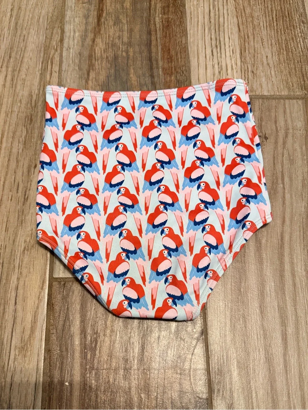 Kortni Jeane Mini Parrots High Waisted Swim Bottoms